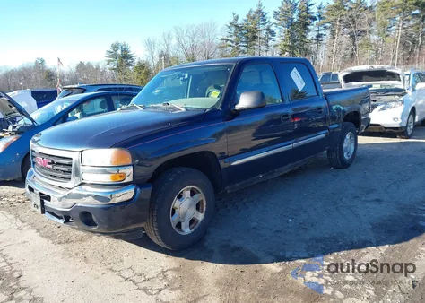 2005 GMC Sierra 1500 Sle z USA, uszkodzony, nr VIN 2GTEK13TX51260705